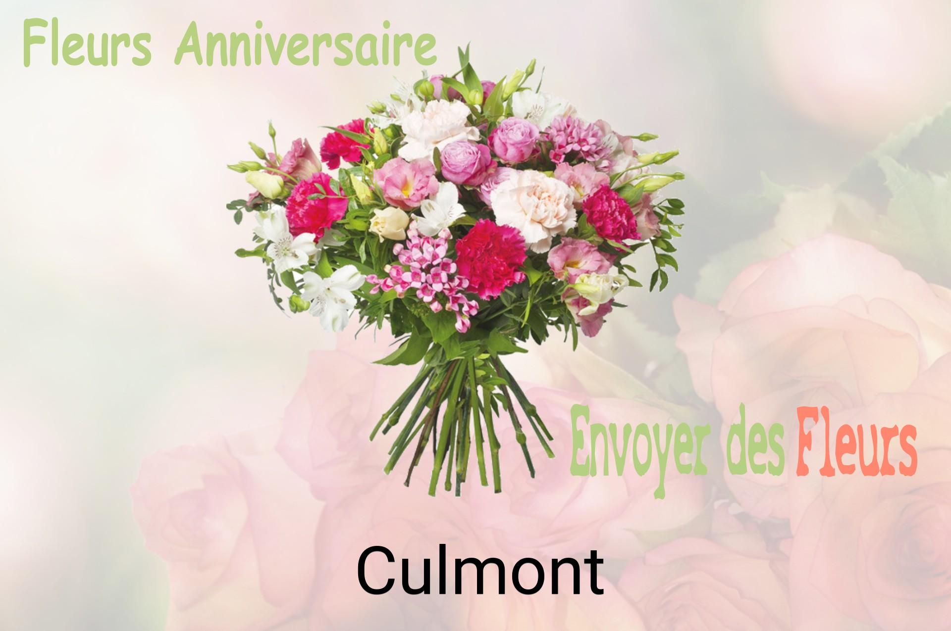 Bouquet de fleurs d’anniversaire livré à Culmont